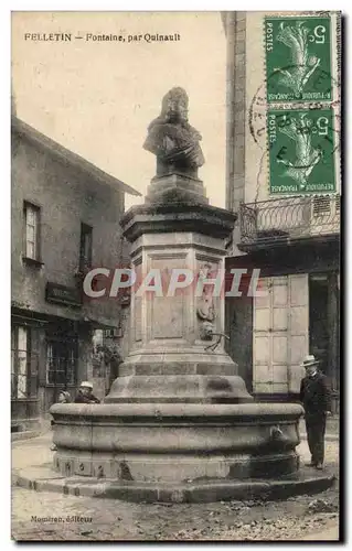 Cartes postales Felletin Pontaine Par Quinault