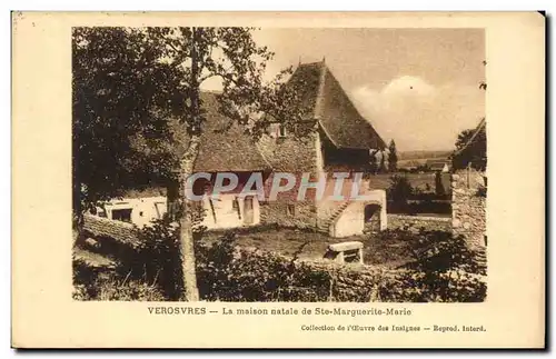 Ansichtskarte AK Verosvres La Maison natale de Ste Marguerite Marie