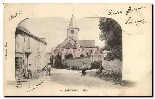 Cartes postales Selongey Eglise