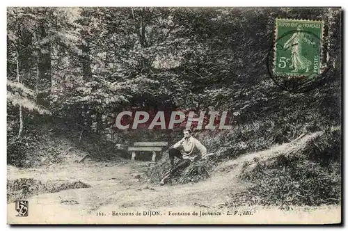 Ansichtskarte AK Environs De Dijon Fontaine De Jouvence