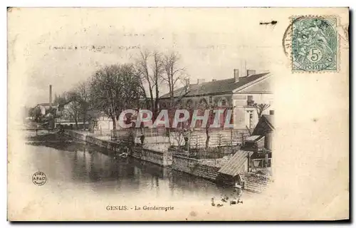 Cartes postales Genlis La Gendarmerie