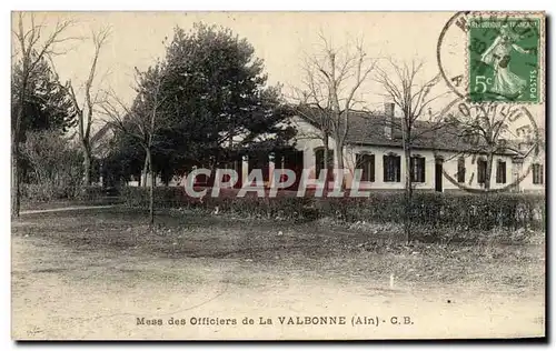 Ansichtskarte AK Mess Des Officiers De La Valbonne Militaria