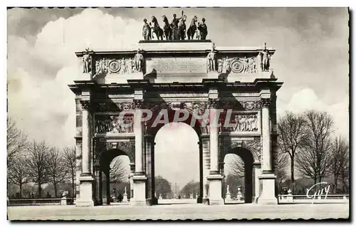 Ansichtskarte AK Paris Et Ses Merveilles Arc de Triomphe du Carrousel