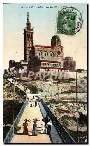 Cartes postales Marseille ND de la Garde