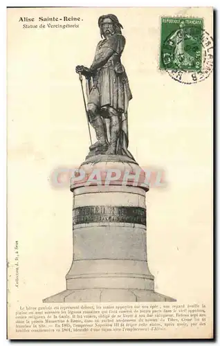 Cartes postales Alise Sainte Reine Statue de Vercingetorin