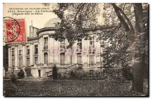 Ansichtskarte AK Excursion en Franche Comte Besancon La Prefecture Facade sur le parc