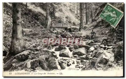 Ansichtskarte AK Gerardmer La Gorge Des Roitelets