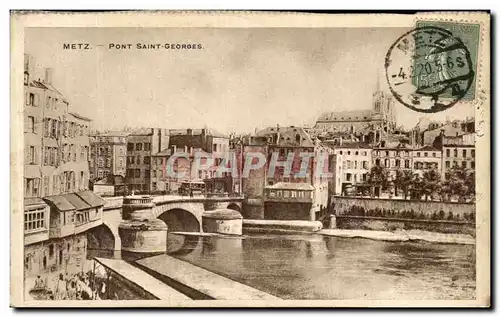 Cartes postales Metz Pont Saint Georges