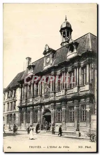 Cartes postales Troyes L&#39Hotel de Ville