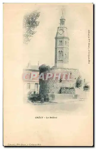 Cartes postales Crecy Le Beffroi