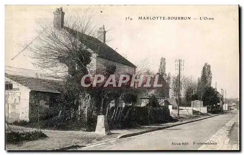 Cartes postales Marlotte Bourron L&#39Orme