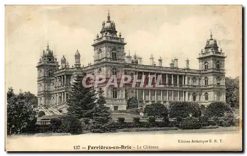 Cartes postales Ferrieres En Brie Le Chateau