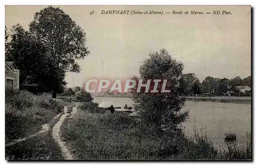 Cartes postales Dampmart Bords de Marne