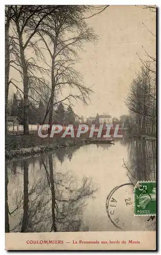 Cartes postales Coulommiers la promenade aux Bords du Morin