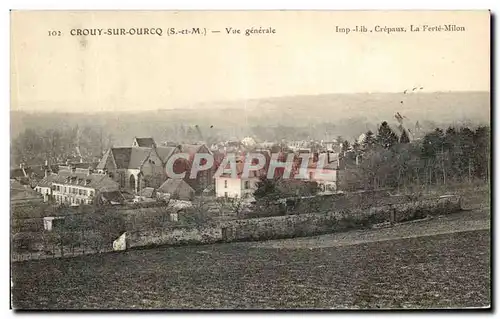 Cartes postales Crouy Sur Ourcq Vue Generale