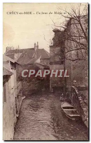 Cartes postales Crecy en Brie Un Bras du Morin