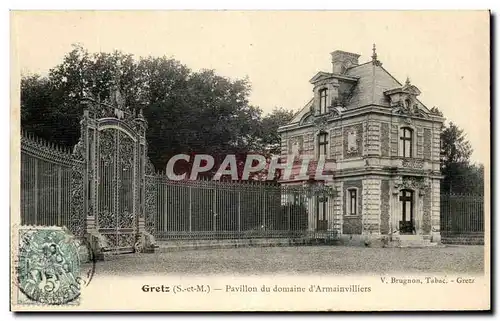 Cartes postales Gretz Pavillon du Domaine d&#39Armainvilliers