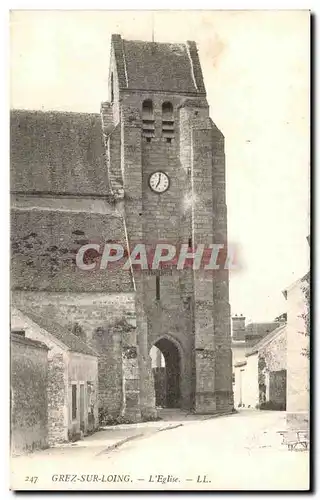 Cartes postales Grez Sur Loing L&#39Eglise