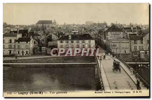 Cartes postales Lagny Vue Generale