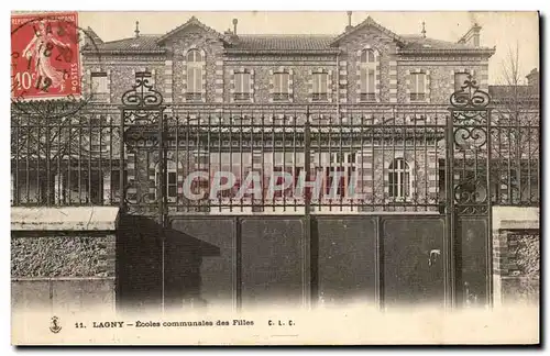 Cartes postales Lagny Ecoles Communales des Filles