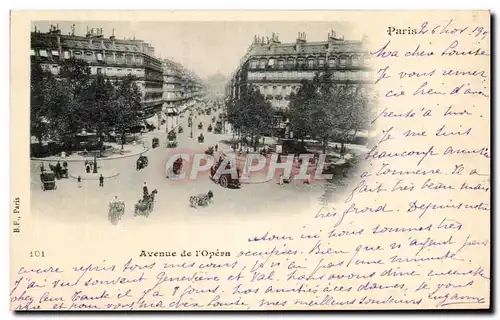 Cartes postales Paris Avenue de l&#39Opera