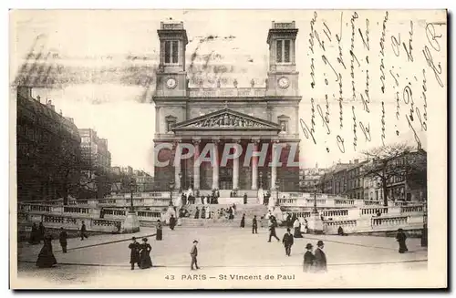 Cartes postales Paris St Vincent de Paul