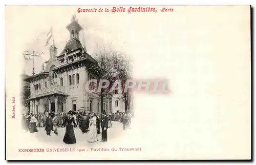 Cartes postales Paris Pavillon du Transvaal Belle Jardiniere