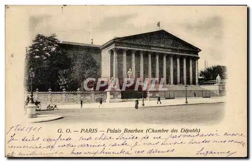 Ansichtskarte AK Paris Palais Bourbon (Chambre des Deputes)