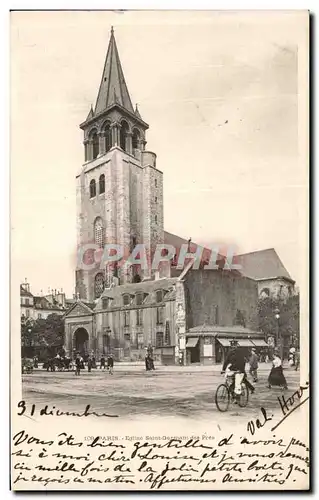 Cartes postales Paris Eglise Saint Germain des Pres