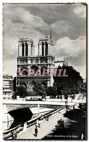 Ansichtskarte AK Paris Notre Dame et les Quais