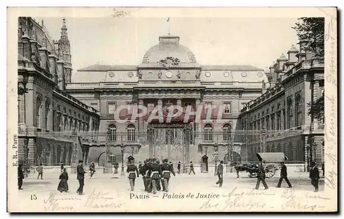 Cartes postales Paris Palais de Justice