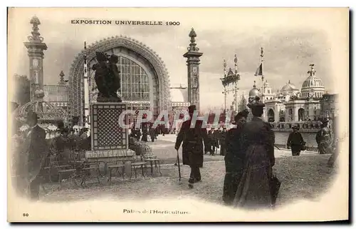 Cartes postales Paris Palais de L&#39Horticulture Exposition universelle 1900