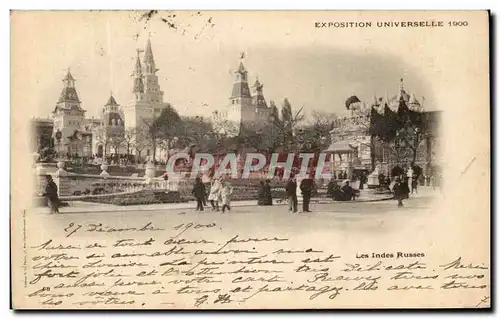 Cartes postales Paris Les Indes Russes Russie Exposition universelle 1900