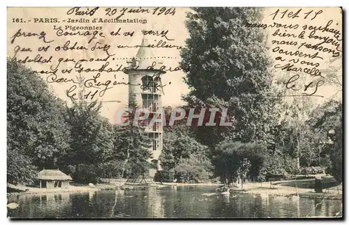 Cartes postales Paris Jardin d'Acclimatation Le Pigeonnier