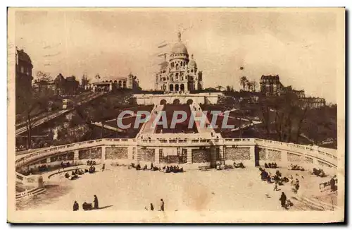 Cartes postales Paris Basilique du Sacre Coeur de Montmartre