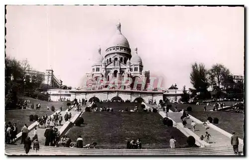 Cartes postales Paris Basilique du Sacre Coeur Montmartre