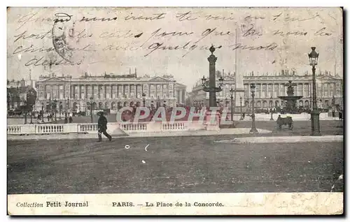 Cartes postales Paris La Place de la Concorde