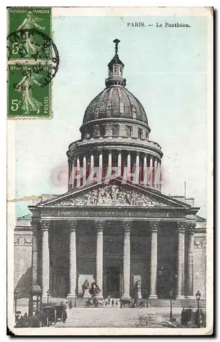 Cartes postales Paris Le Pantheon