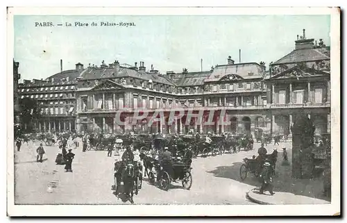 Cartes postales Paris La Place Du Palais Royal