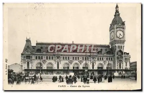 Cartes postales Paris Gare de Lyon