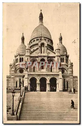 Cartes postales Paris En Flanant Sacre Coeur Montmartre