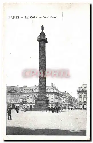 Cartes postales Paris La Colonne Vendome