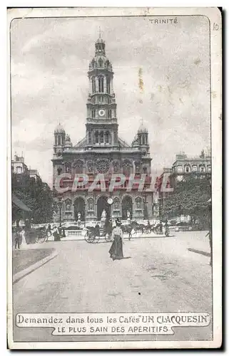 Cartes postales Paris Trinity Clacquesion Aperitif