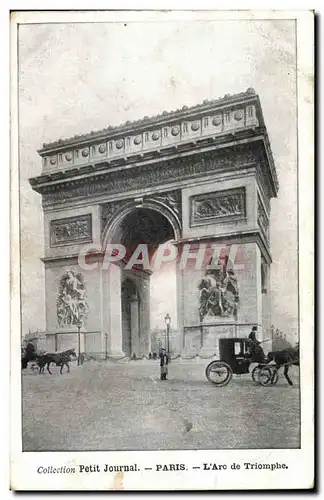 Ansichtskarte AK Collection Petit Journal Paris L&#39Arc de Triomphe