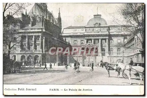 Cartes postales Collection Petit Journal Paris La palais de Justice