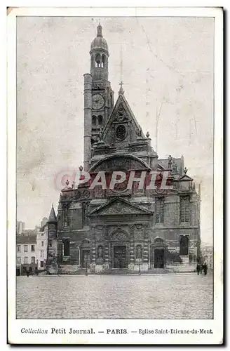 Ansichtskarte AK Collection Petit Journal Paris Eglise Saint Etienne du Mont