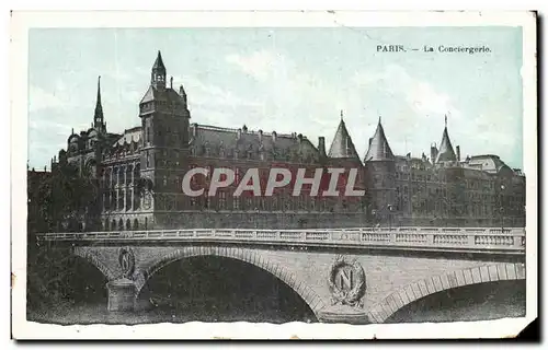 Cartes postales Paris La Conciergerie