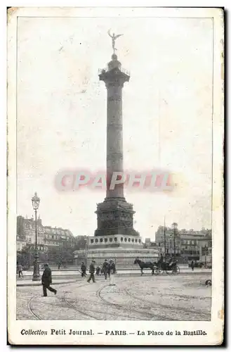 Ansichtskarte AK Collection Petit Journal Paris La Place de la Bastille