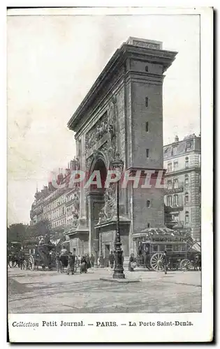 Ansichtskarte AK Collection Petit Journal Paris La Porte Saint Dens