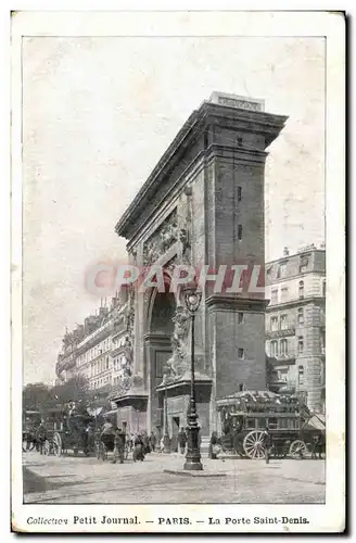 Cartes postales Collection Petit Journal Paris La Porte Saint Denis